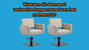 Waarom de Gabbiano Bilbao Momenteel Een van de Best Verkochte Kappersstoelen Is