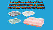 Waarom de Lock & Fresh Taartdoos 45 cm Zo Populair Is bij Thuisbakkers