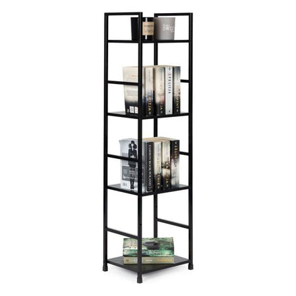 Modern Home industriële loft stijl boekenkast met 4 planken - 113 x 29 x 23,5 cm -  Bruin