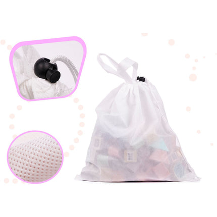 160-delige educatieve houten blokken set stad met racebaan in opbergdoos