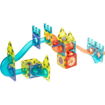 75 delige lichtgevende magnetische knikkerbaan - STEM speelgoed - Geschikt vanaf 3 jaar