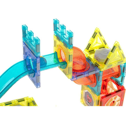 75 delige lichtgevende magnetische knikkerbaan - STEM speelgoed - Geschikt vanaf 3 jaar