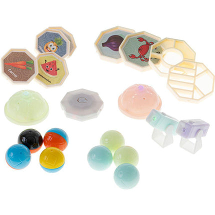 75 delige lichtgevende magnetische knikkerbaan - STEM speelgoed - Geschikt vanaf 3 jaar