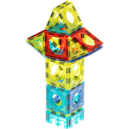 75 delige lichtgevende magnetische knikkerbaan - STEM speelgoed - Geschikt vanaf 3 jaar