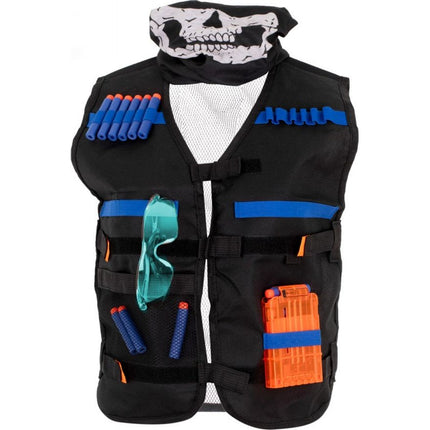 Tactisch accessoire-vest geschikt voor kinder pistool draagraketaccessoires en pijltjes