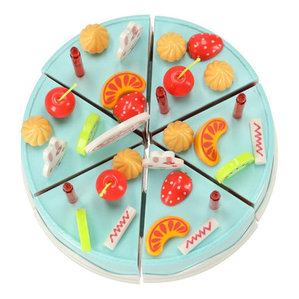 DIY 75 delige verjaardagstaart speelgoed - Vanaf 3 jaar - Blauw