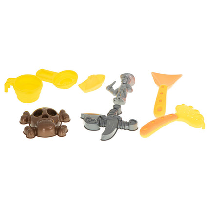 25-delige piratenschip zand of watertafel - Waterspeeltafel of zandbak met accessoires