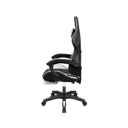 Krüger&Matz GX-150 game stoel - gaming chair - gamingstoel - zwart / wit