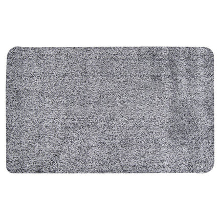 Magic mat extreem absorberende schoonloopmat met antislip 75 x 45 cm grijs