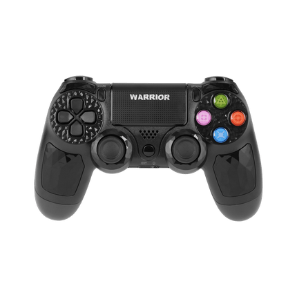 2de kansje Krüger & Matz Warrior GP-200 Draadloze controller voor PS4 en PC zwart KM0771