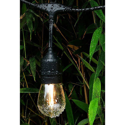 Lichtsnoer buiten 10 meter waterdicht E27 Fittingen incl. 20 LED Lampen - tuinverlichting - Lichtslinger voor binnen en buiten