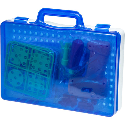 151 delige educatieve constructie bouw puzzel bouw set + speelgoed boormachine en schroeven vanaf 3 jaar