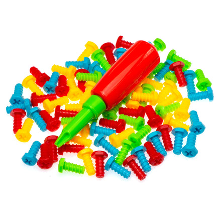 151 delige educatieve constructie bouw puzzel bouw set + speelgoed boormachine en schroeven vanaf 3 jaar