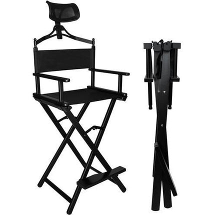 Beautylushh professionele hoge make-up stoel met hoofdsteun verstelbaar aluminium