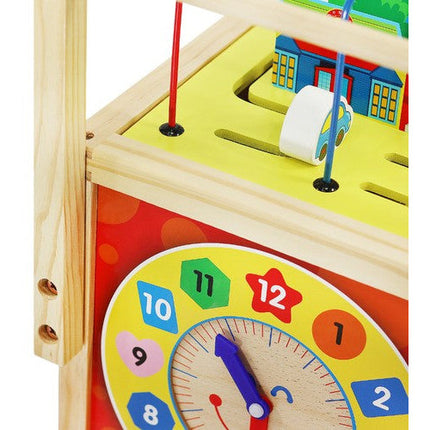 Houten educatieve baby loopwagen geschikt vanaf 12 maanden