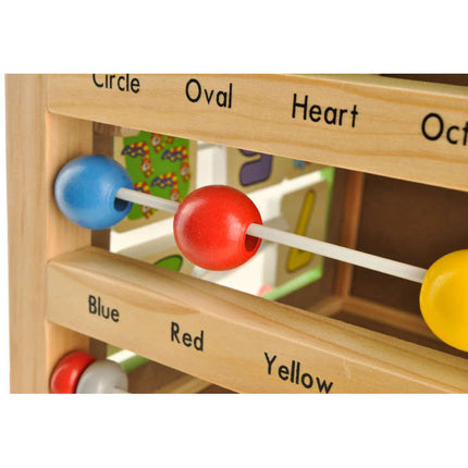 Houten educatieve baby loopwagen geschikt vanaf 12 maanden