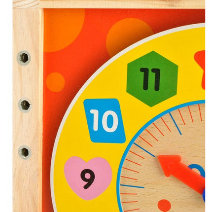 Houten educatieve baby loopwagen geschikt vanaf 12 maanden