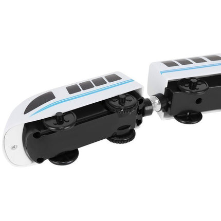 Kruzzel Houten Speelgoed treinset 88 delig met elektrische Trein - Treinspeelgoed