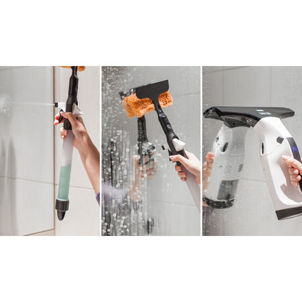 Teesa raamreiniger Smooth Touch met telescoopsteel TSA5010
