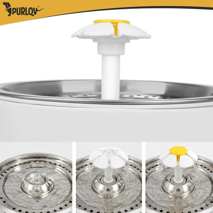 Drinkfontein Kat & Hond 2,4 Liter – Automatische Waterfontein met Filter & LED