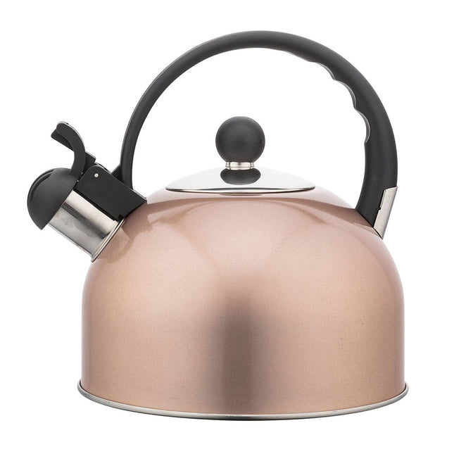 Fluitketel voor op het fornuis, 3L, met anti-hitte handvat, 304 roestvrij staal, fluitketel, waterkoker, kokende ketel voor op het fornuis, voor in de keuken Fluitketel voor op het fornuis, 3L, met anti-hitte handvat, 304 roestvrij staal, fluitketel, waterkoker, kokende ketel voor op het fornuis, voor in de keuken