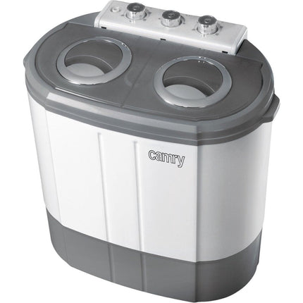 2de kansje Camry CR 8052 camping mini wasmachine met dubbele trommel met 3Kg was en 1Kg centrifuge capaciteit
