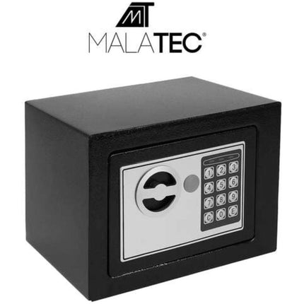 Malatec Elektronische Kluis - Veilig Compact Cijferslot Sleutel 23 x 17,5 x 17 cm