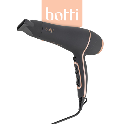 Botti smooth & silk Almond Alena ionische föhn met cool shot functie en 3 temperatuurstanden