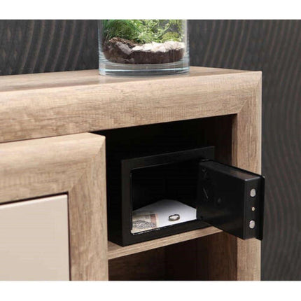 Malatec Elektronische Kluis - Veilig Compact Cijferslot Sleutel 23 x 17,5 x 17 cm