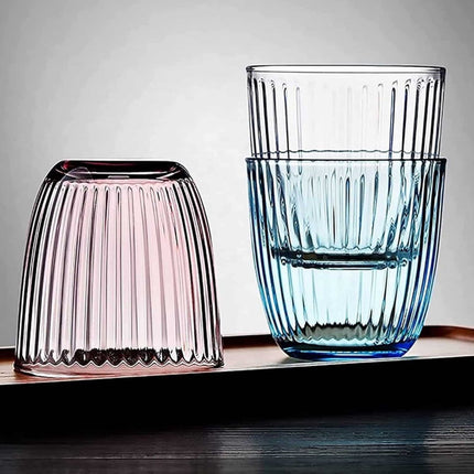 Drinkglazen Set 6 Stuks 290 ml – Waterglazen Transparant – Tumbler Glazen Voor Water, Frisdrank en Cocktails