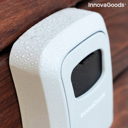 Sleutelkluis Innovagoods – Grijs – RVS – Waterdicht – Met 4-cijferig slot – Inclusief montageset