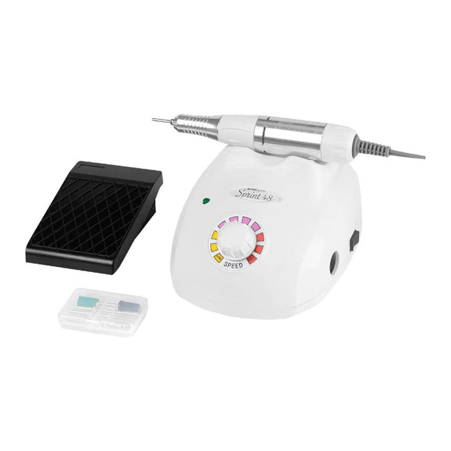 ActivPower Sprint 48 Elektrische Nagelvijl Met Voetpedaal 30000 RPM Wit - Nagel frees - Nail Polisher - Manicure en Pedicure Set