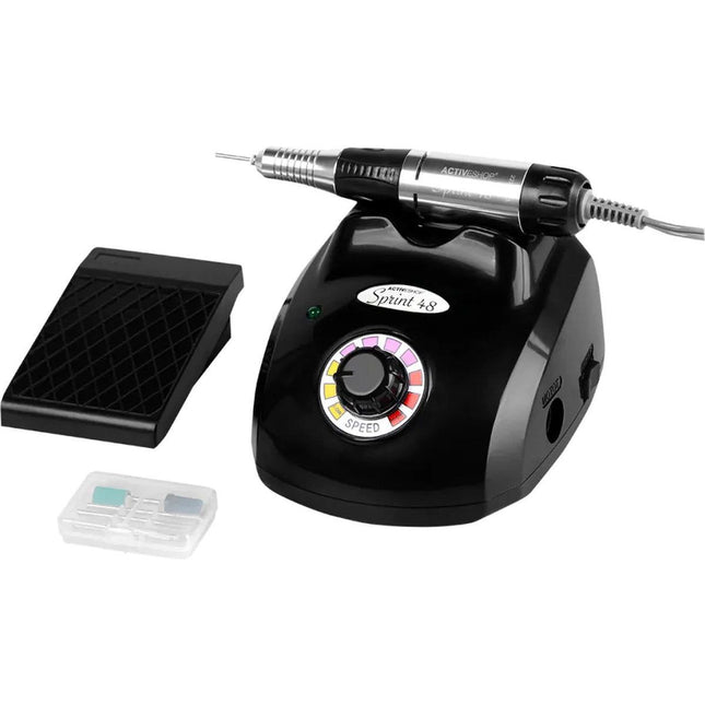 ActivPower Sprint 48 Elektrische Nagelvijl Met Voetpedaal 30000 RPM Zwart - Nagel frees - Nail Polisher - Manicure en Pedicure Set