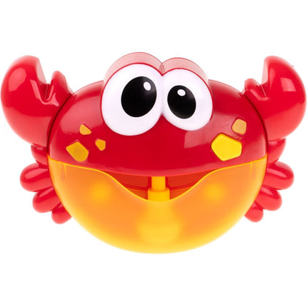 Trendmix Bubble Crab Bad Speelgoed – Muzikale Zeepbellen Krab met 12 Liedjes – Baby en Peuter Bad Speeltje met Bubbels – Rood/Geel