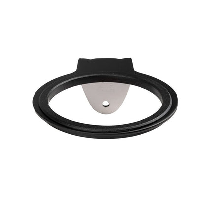 Activeshop Professionele Universele föhnhouder Voor Wandmontage - Inclusief Montage Materiaal - Haardroger Houder Met Rubberen Ring- Zwart