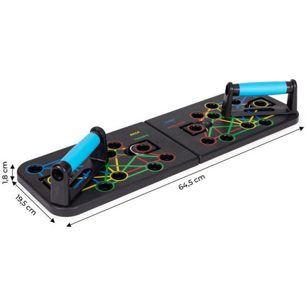 Multistore 25 In 1 Trainingsbord Push-up Board - Krachttraining Thuis - Opvouwbaar Trainingsbord - Pushup Bars