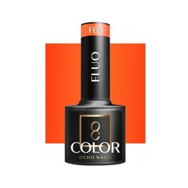 Ocho Nails Starterkit 6 Hybride Set – Met UV/LED Lamp en 5 Fluo Gellakken