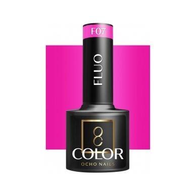 Ocho Nails Starterkit 6 Hybride Set – Met UV/LED Lamp en 5 Fluo Gellakken
