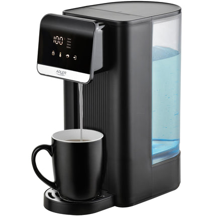 Heetwaterdispenser 2,5 Liter – 2600W – 8 Temperaturen – Instant Heet Water – Zwart