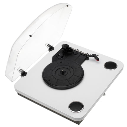 Platenspeler met Speakers & Bluetooth – USB – 33/45/78 Toeren – Wit