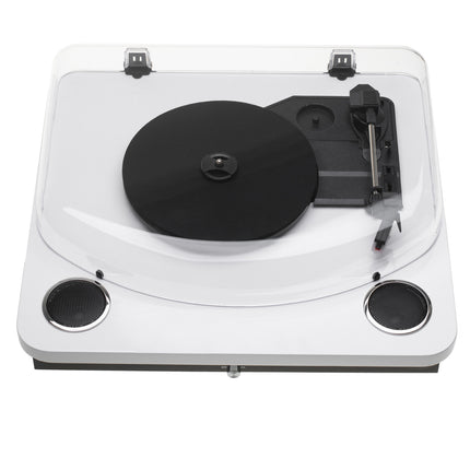Platenspeler met Speakers & Bluetooth – USB – 33/45/78 Toeren – Wit