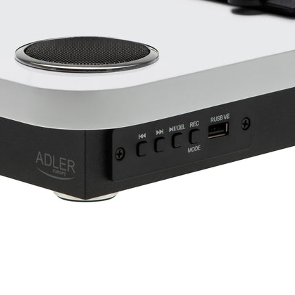 Platenspeler met Speakers & Bluetooth – USB – 33/45/78 Toeren – Wit