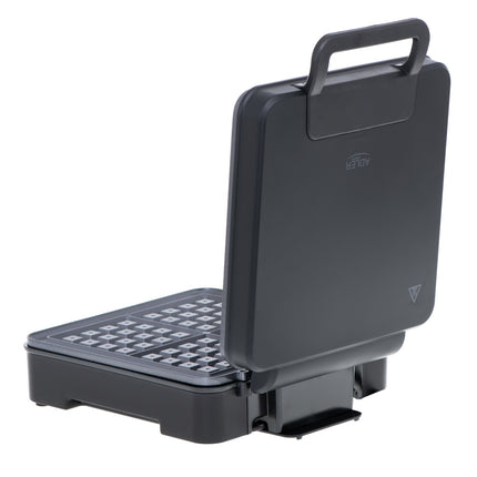Adler AD 3049 Wafelijzer voor 4 Belgische Wafels – 1800W – Regelbare Temperatuur – Anti-aanbaklaag