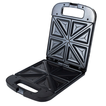 Adler AD 3055 XL Tosti IJzer voor 4 Tosti's – 2000W – Groot Tosti Apparaat – Anti-aanbaklaag