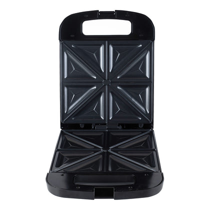 Adler AD 3055 XL Tosti IJzer voor 4 Tosti's – 2000W – Groot Tosti Apparaat – Anti-aanbaklaag