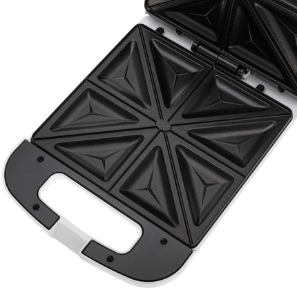 Adler AD 3055 XL Tosti IJzer voor 4 Tosti's – 2000W – Groot Tosti Apparaat – Anti-aanbaklaag