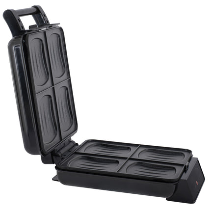 Adler AD 3096 Tosti IJzer 4-in-1 2200W – Contactgrill, Wafelijzer & Sandwichmaker – Verwisselbare Platen