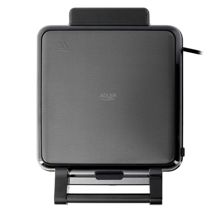 Adler AD 3096 Tosti IJzer 4-in-1 2200W – Contactgrill, Wafelijzer & Sandwichmaker – Verwisselbare Platen