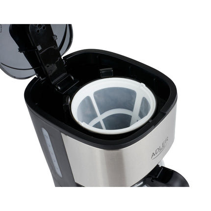Adler AD 4407 Koffiezetapparaat 0,7 Liter – Filter Koffiezetapparaat – 5 Kopjes – Warmhoudplaat