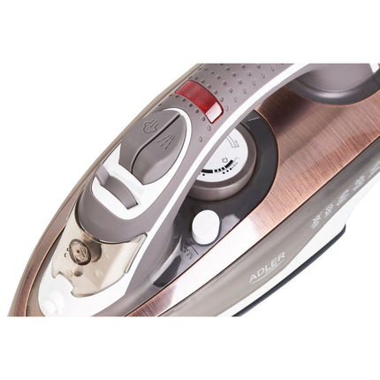 Adler AD 5030 Stoomstrijkijzer 3000W – Keramische Strijkzool – 70 g/min Stoomstoot – 310 ml